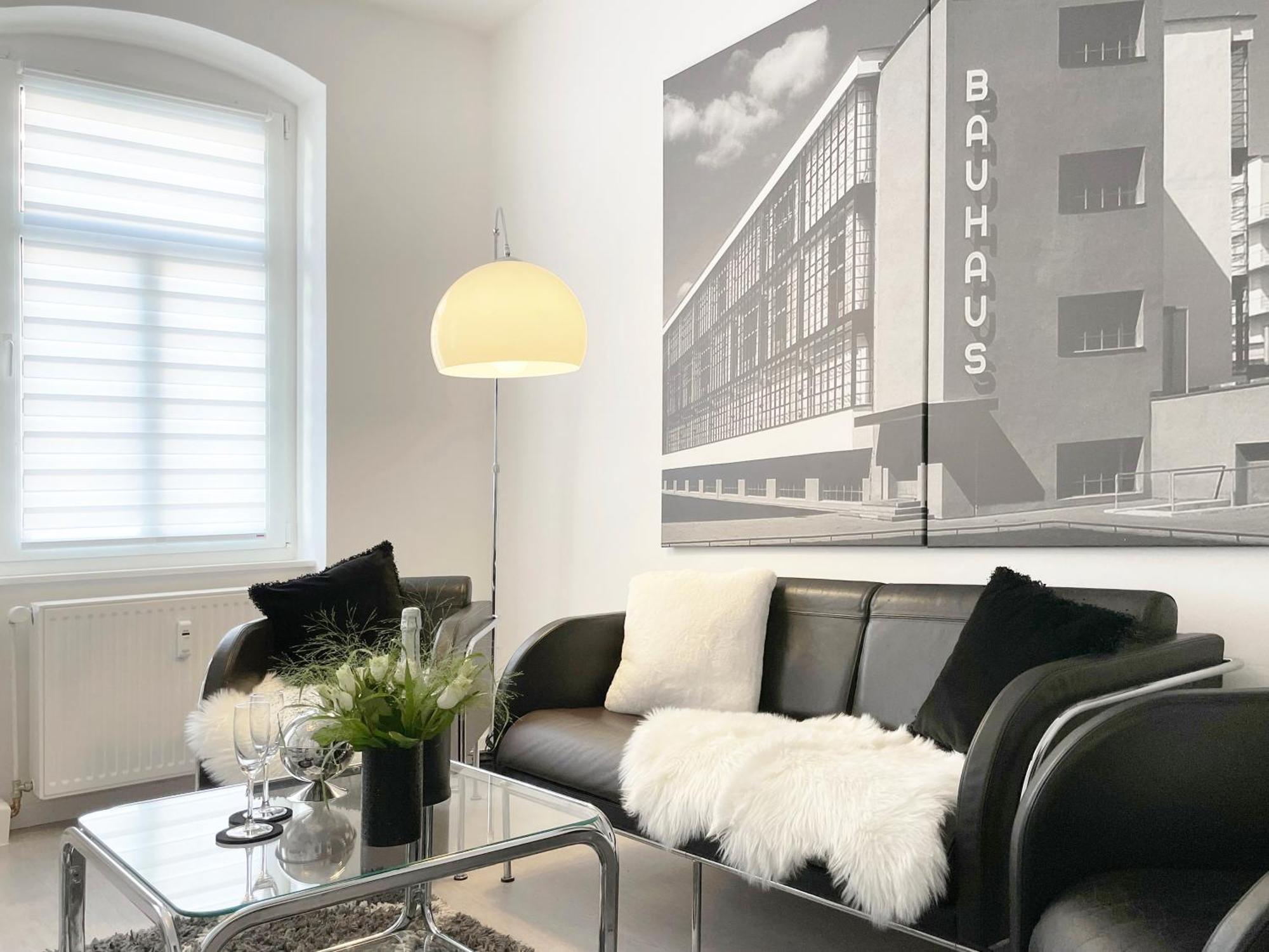 Bauhaus Design-Luxus Apartment, 20Er Jahre Stil, Garten Гера Екстер'єр фото